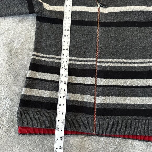 Pendleton Sweater Cardigan Jacket Lambs Wool Zip Up Women's MEDIUM - Picture 5 of 6